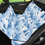 Skiing Mountain Print Pet Car Back Seat Cover