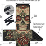 Skull And Roses Tattoo Print Recliner Protector