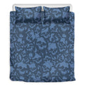 Skull Denim Jeans Pattern Print Duvet Cover Bedding Set