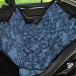 Skull Denim Jeans Pattern Print Pet Car Back Seat Cover
