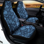 Skull Denim Jeans Pattern Print Universal Fit Car Seat Covers