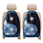 Sky And Space Yin Yang Print Car Seat Organizers