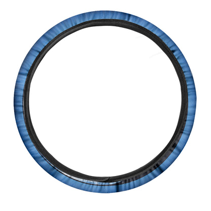 Sky And Space Yin Yang Print Car Steering Wheel Cover