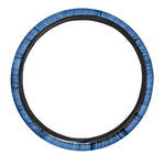 Sky And Space Yin Yang Print Car Steering Wheel Cover