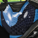 Sky And Space Yin Yang Print Pet Car Back Seat Cover