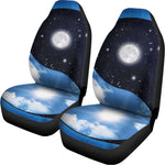 Sky And Space Yin Yang Print Universal Fit Car Seat Covers