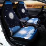 Sky And Space Yin Yang Print Universal Fit Car Seat Covers