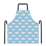 Sky Cloud Pattern Print Apron