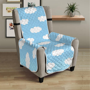 Sky Cloud Pattern Print Armchair Protector