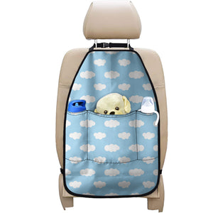 Sky Cloud Pattern Print Car Seat Organizers