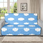 Sky Cloud Pattern Print Futon Protector