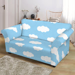 Sky Cloud Pattern Print Loveseat Slipcover