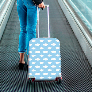 Sky Cloud Pattern Print Luggage Cover