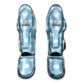 Sky Cloud Pattern Print Muay Thai Shin Guards