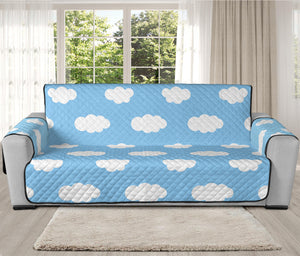 Sky Cloud Pattern Print Oversized Sofa Protector