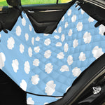 Sky Cloud Pattern Print Pet Car Back Seat Cover