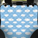 Sky Cloud Pattern Print Pet Car Back Seat Cover