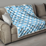 Sky Cloud Pattern Print Quilt