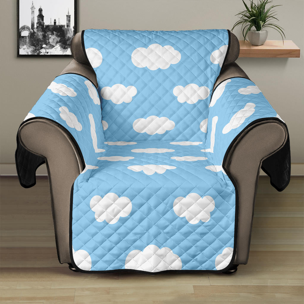 Sky Cloud Pattern Print Recliner Protector