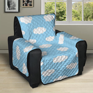 Sky Cloud Pattern Print Recliner Protector