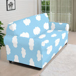 Sky Cloud Pattern Print Sofa Cover