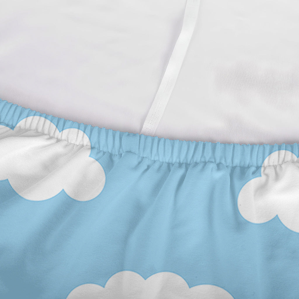 Sky Cloud Pattern Print Sofa Cover