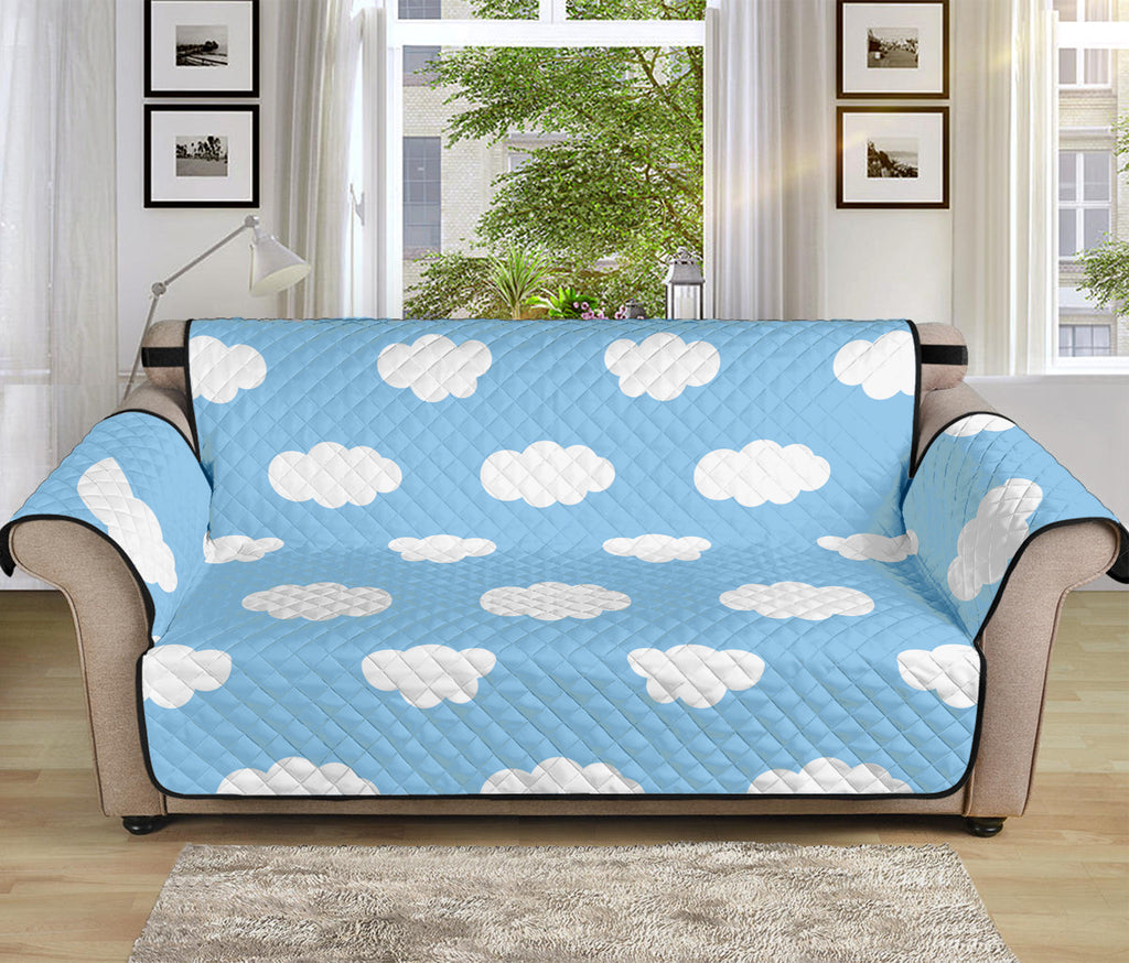 Sky Cloud Pattern Print Sofa Protector