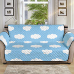 Sky Cloud Pattern Print Sofa Protector