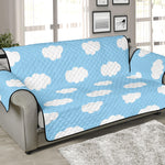 Sky Cloud Pattern Print Sofa Protector