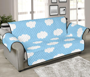 Sky Cloud Pattern Print Sofa Protector