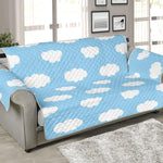 Sky Cloud Pattern Print Sofa Protector