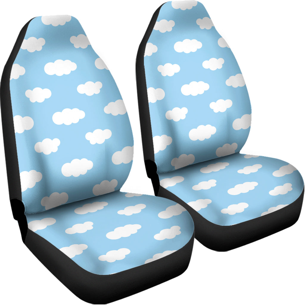 Sky Cloud Pattern Print Universal Fit Car Seat Covers