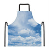 Sky Cloud Print Apron