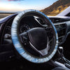 Sky Cloud Print Car Steering Wheel Cover