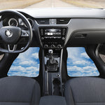 Sky Cloud Print Front and Back Car Floor Mats