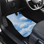 Sky Cloud Print Front and Back Car Floor Mats