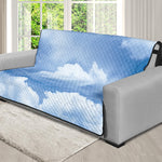 Sky Cloud Print Futon Protector