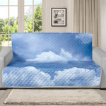 Sky Cloud Print Futon Protector