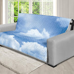 Sky Cloud Print Futon Protector