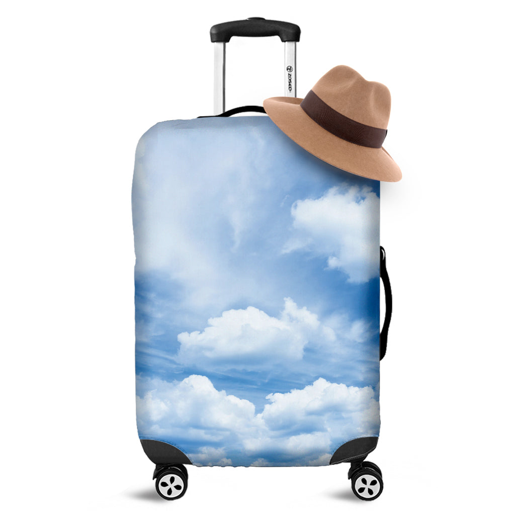 Sky Cloud Print Luggage Cover