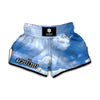 Sky Cloud Print Muay Thai Boxing Shorts