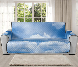 Sky Cloud Print Oversized Sofa Protector