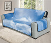 Sky Cloud Print Oversized Sofa Protector