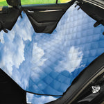 Sky Cloud Print Pet Car Back Seat Cover