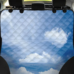 Sky Cloud Print Pet Car Back Seat Cover