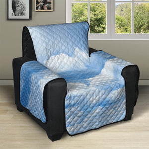 Sky Cloud Print Recliner Protector