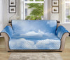 Sky Cloud Print Sofa Protector