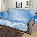 Sky Cloud Print Sofa Protector