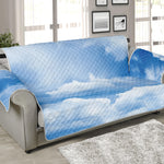 Sky Cloud Print Sofa Protector