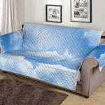 Sky Cloud Print Sofa Protector